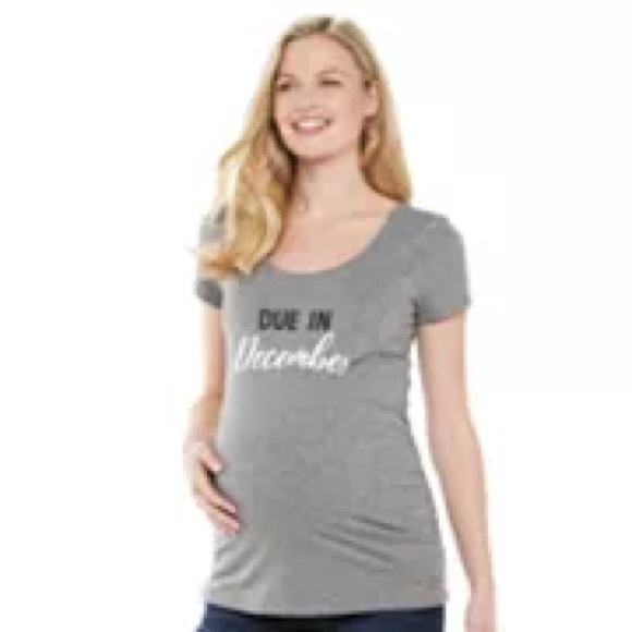 COPY - Maternity “Due In” Graphic Tees (All Size XXL) - Picture 5 of 6